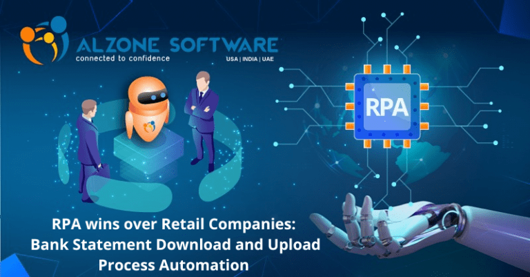 RPA wins over Retail Companies: Bank Statement Download and Upload Process Automation